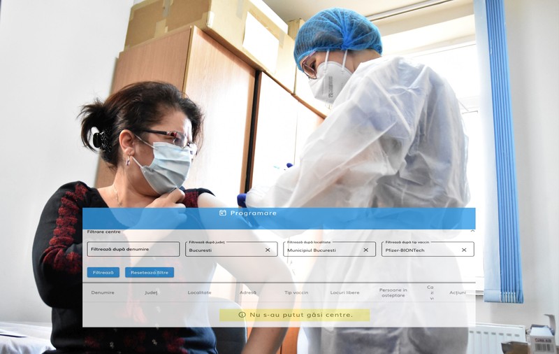 Experiment Libertatea. Cum a devenit vaccinarea o cursă cu obstacole în București, în plină explozie a cazurilor de COVID: zeci de telefoane și liste cu medici care, de fapt, nu vaccinează