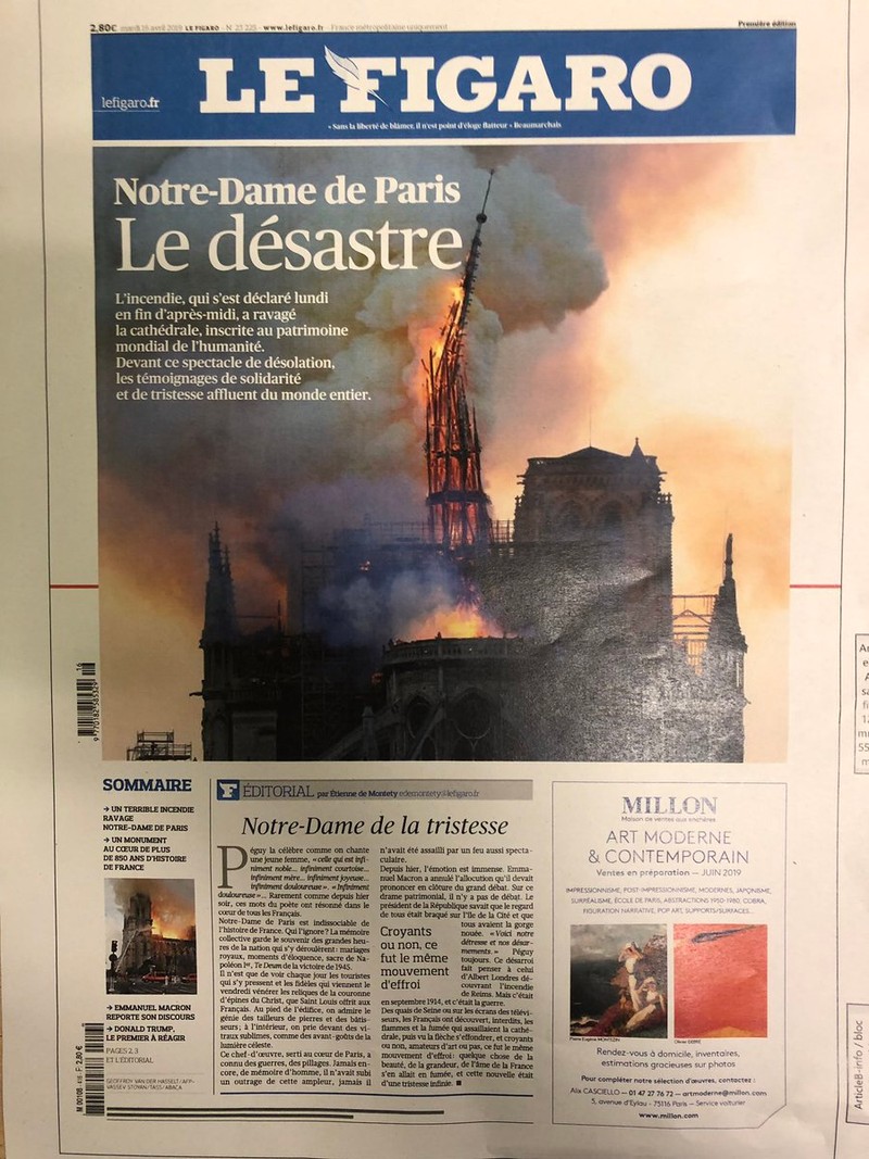 Deschiderea din Le Figaro