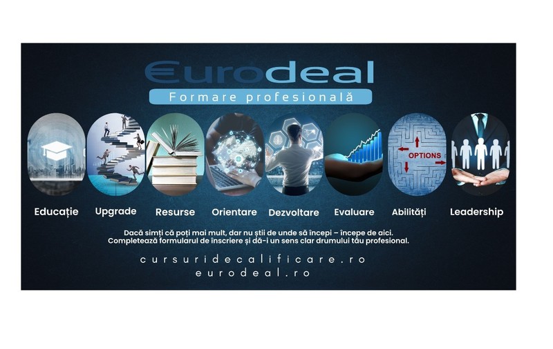 Formator și Instructor Preparator Formare – două certificări esențiale în formarea adulților. Cursuri online cu examen online, organizate de Eurodeal