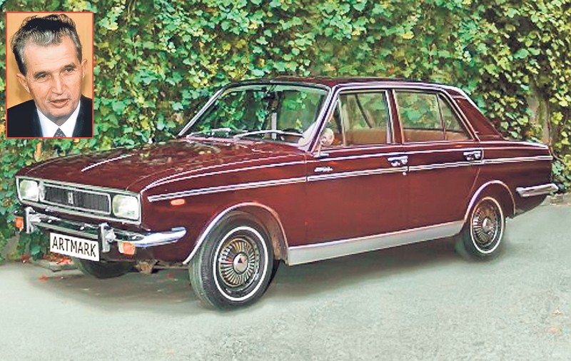 Limuzina lui Ceaşcă, scoasă la mezat