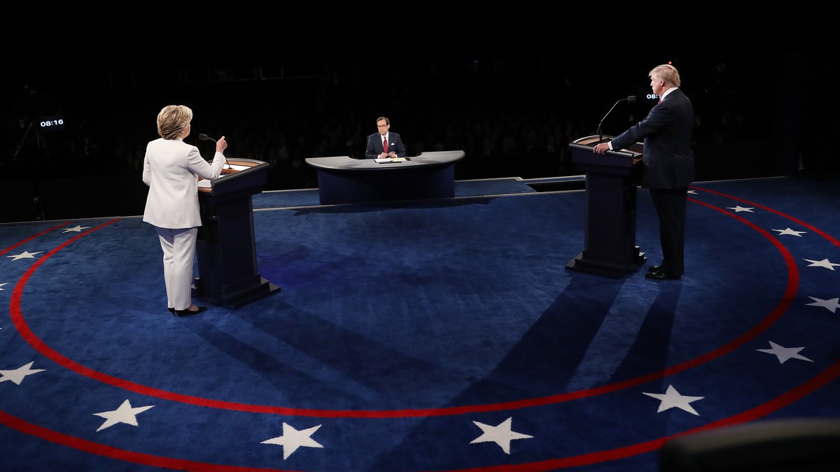 Hillary Clinton și Donald Trump, la ulima dezbatere