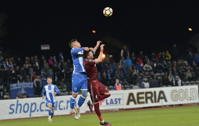Liga 1, play-off, etapa a 8-a. CFR Cluj - CS U Craiova 0-3. A răbufnit orgoliul oltenesc