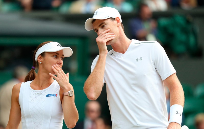 Favoriții nr. 1, Jamie Murray și Martina Hingis, calificați în finală la dublu mixt de la Wimbledon