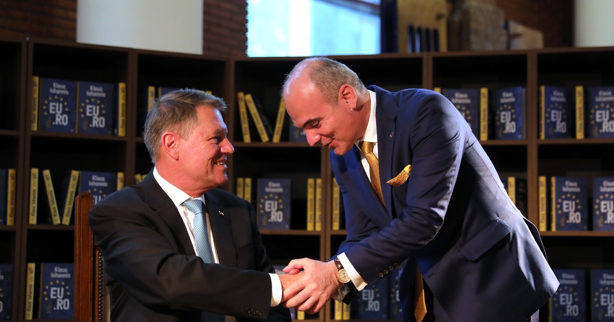 Rares Bogdan si Klaus Iohannis FOTO Florin Ghioca