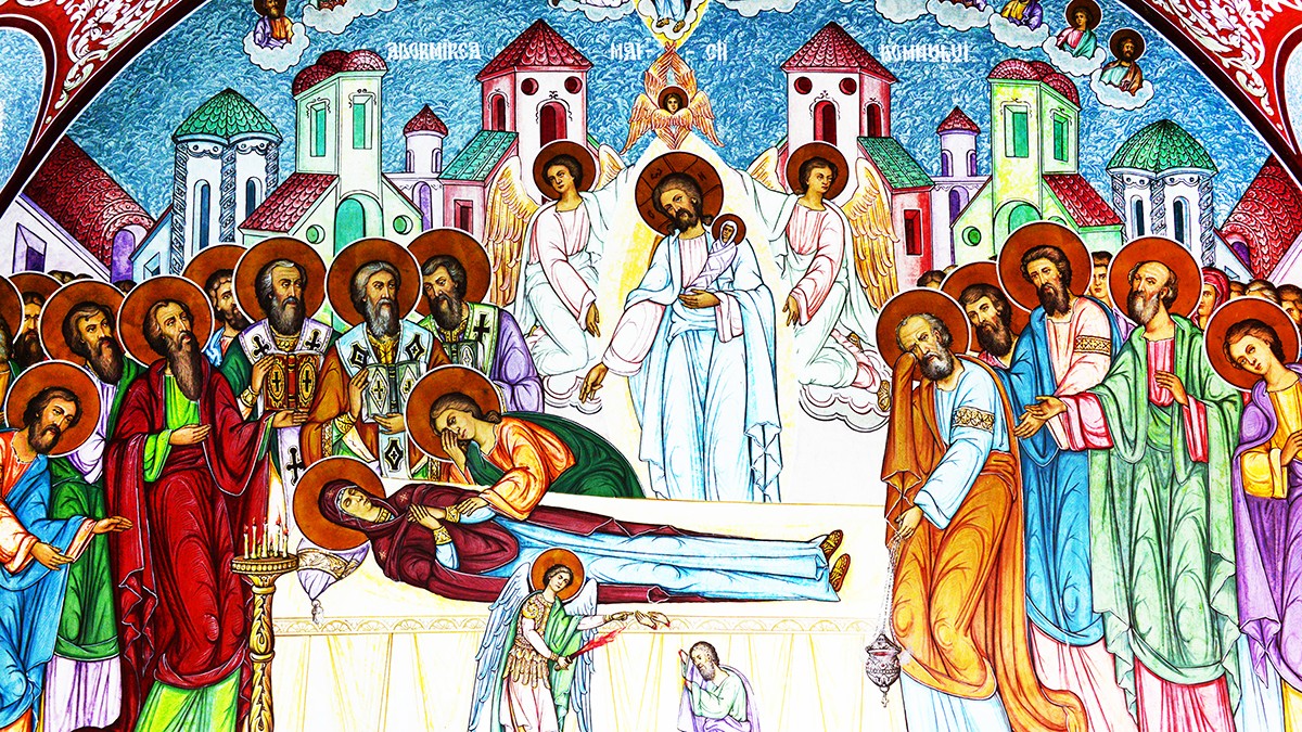 Pictură ortodoxă a Mănăstirii Sâmbata