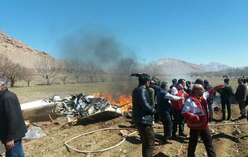 Un elicopter care trebuia să ajute o femeie însărcinată s-a prăbușit în Iran. Cinci persoane au murit
