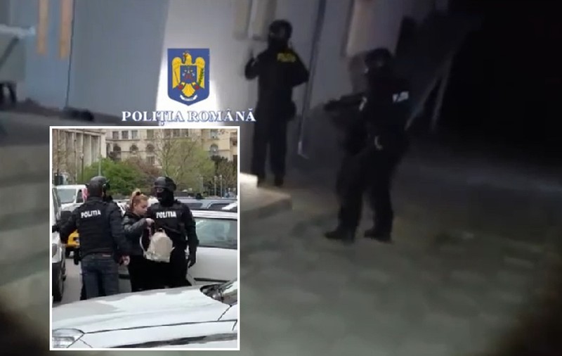 Tânăra care a furat jumătate de milion de euro dintr-un seif din București, ajutată de un bărbat, adusă la audieri. Banii nu au mai fost găsiți