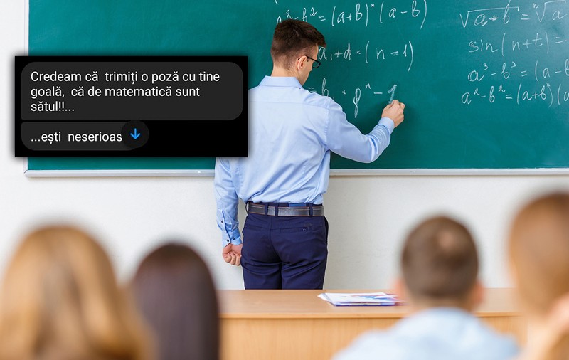 Profesor de matematică din Piatra Neamț, acuzat că a hărțuit o elevă: „Credeam că trimiți o poză cu tine goală. Nu am pus 2 și 3 la elevele frumoase”