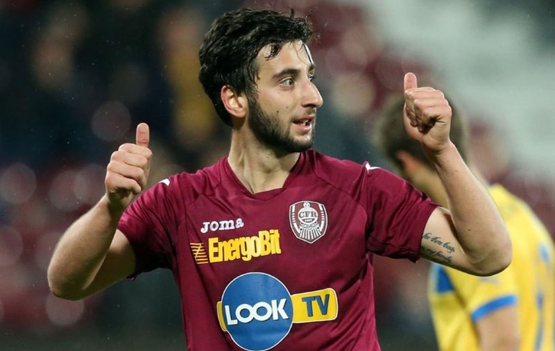 Euro 2016. Georgia vine la București, pentru amicalul cu România, cu un fost atacant de la CFR Cluj