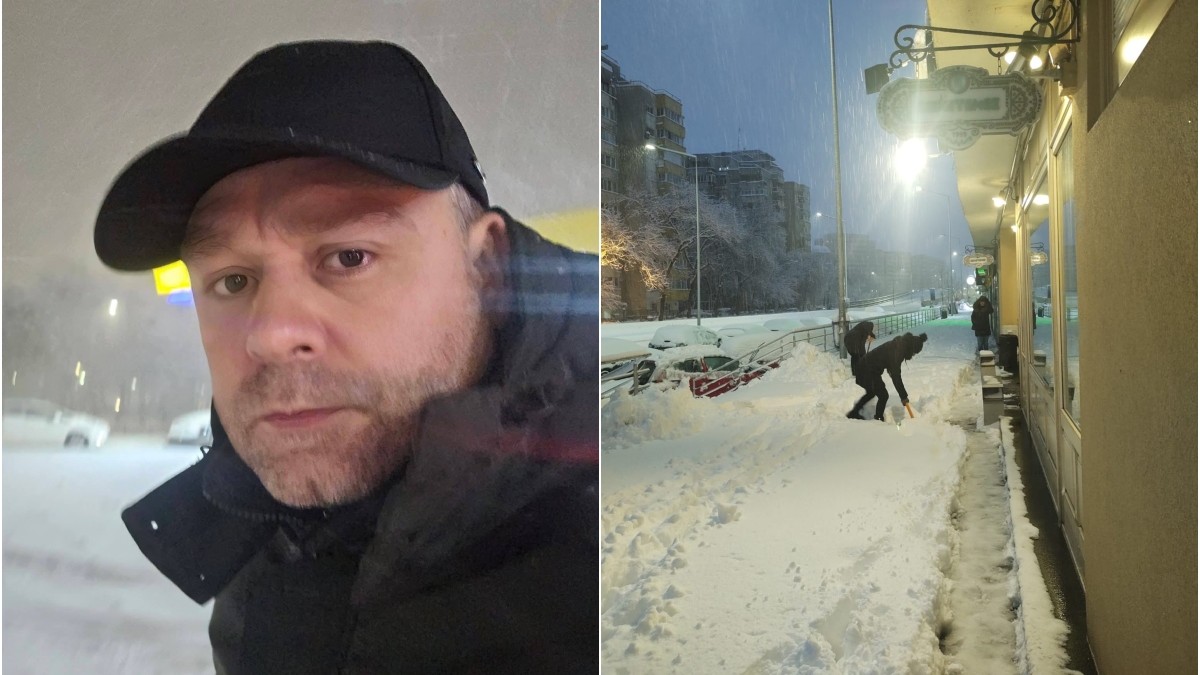 Ciprian Ciucu a ieșit la miezul nopții pe străzile din București. Dimineața, Primăria îi lăuda pe cetățeni că au deszăpezit orașul | Foto: Facebook Primăria Municipiului București