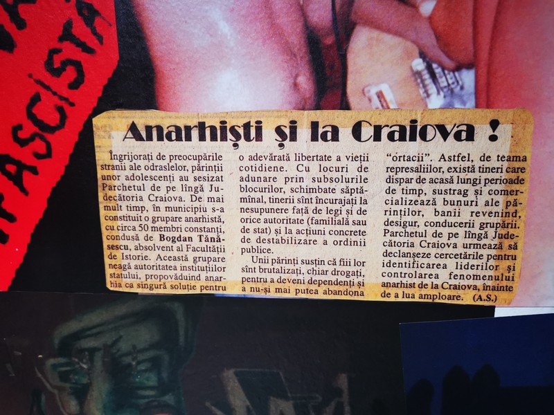 Afiș din expoziție