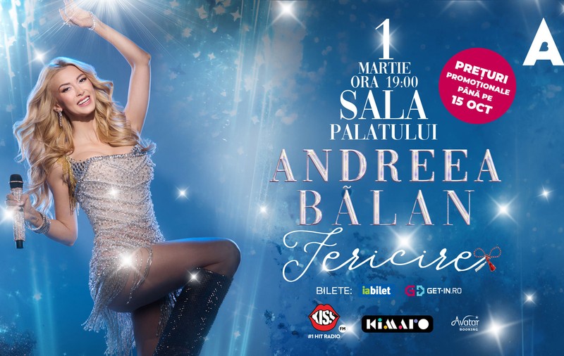 Kimaro Entertainment prezintă: ANDREEA BĂLAN – FERICIRE