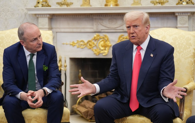 Trump a acuzat Irlanda de furt, în timpul întâlnirii cu premierul: „Această mică insulă controlează întreaga industrie farmaceutică americană”