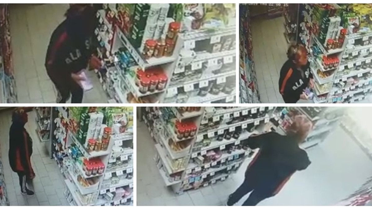 O femeie a fost prinsă la furat de dulciuri dintr-un magazin. Până la venirea poliției a băut și o bere!