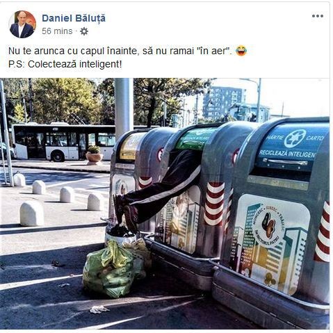 Postarea primarului Băluță