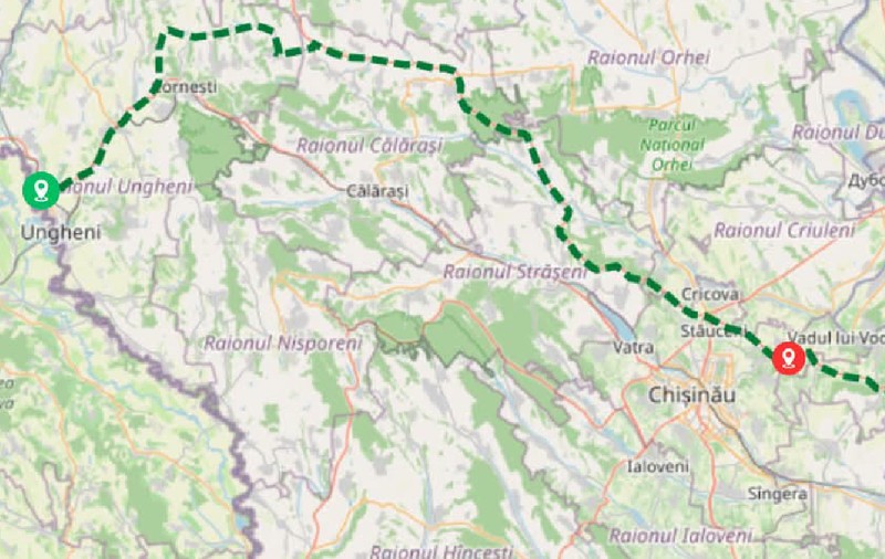 Autostrada A8 trece Prutul: Licitație de 23 de milioane lei pentru tronsonul Ungheni - Chișinău