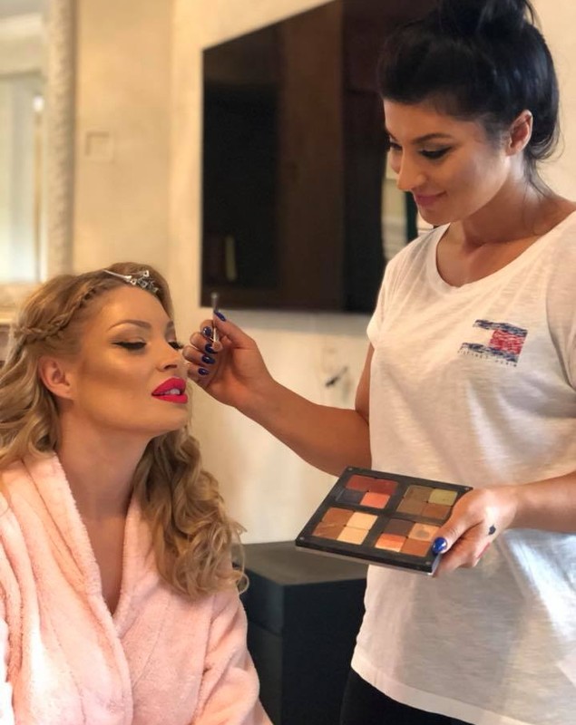 Cât a stat Valentina Pelinel la machiaj în ziua cununiei. "A ales să fie pe stilul Marilyn Monroe" | FOTO