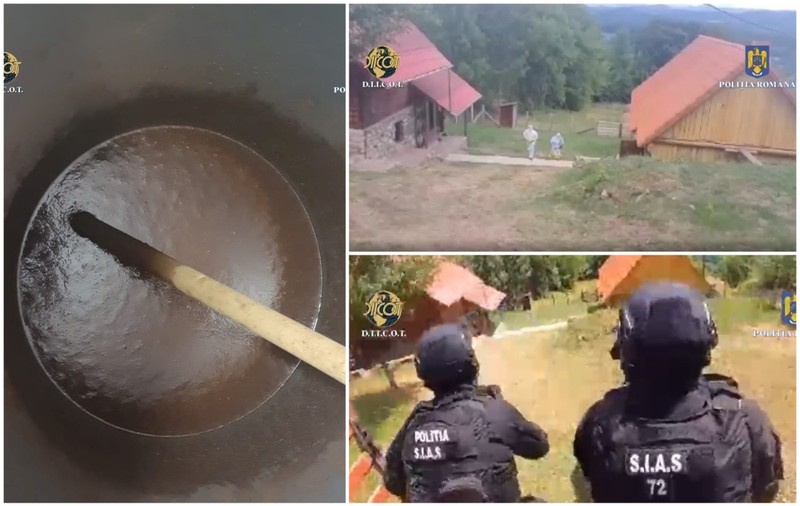 Doi „chimiști” columbieni prinși în Bihor când extrăgeau cocaină din saci cu cafea. Au legătură cu cel mai mare cartel de droguri din Columbia