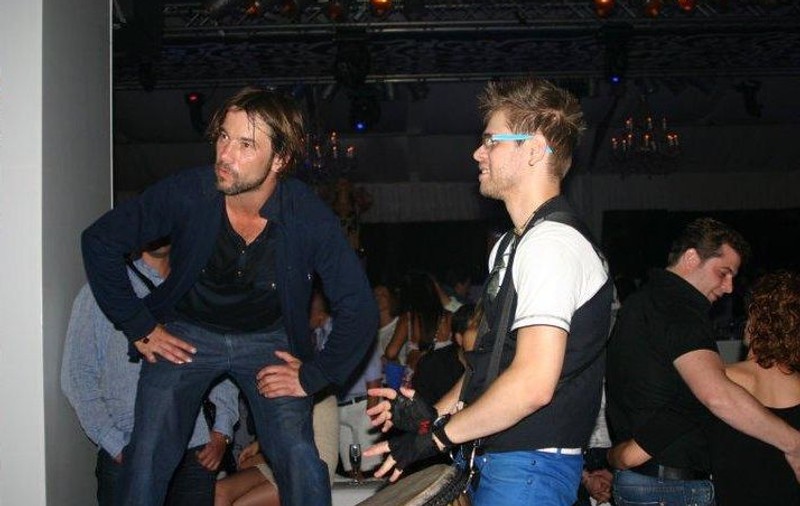 Foto | Solistul trupei Jamiroquai a fost impresionat de un percuționist român