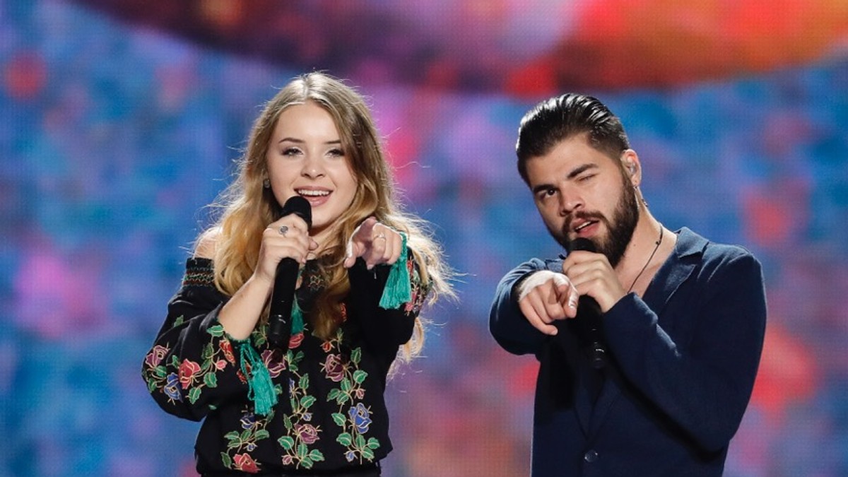 Ilinca şi Alex Florea au avut prima repetiţie pe scena Eurovision