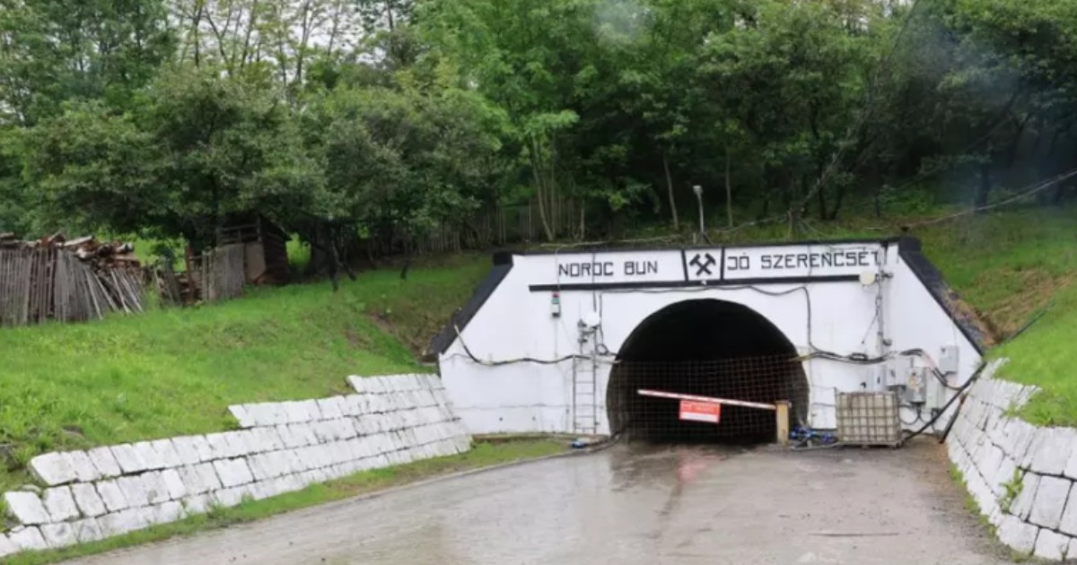 Accesul este restricționat la salina Praid, bariera fiind coborâtă.