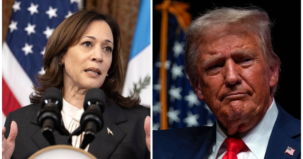 Kamala Harris și Donald Trump
