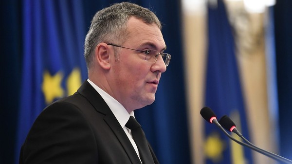 În cadrul dezbaterii pe tema justiției organizate la Timișoara pe 21 septembrie 2026, procurorul CSM Claudiu Sandu a vorbit despre mai multe probleme din justiție. Sursa foto: Agerpres
