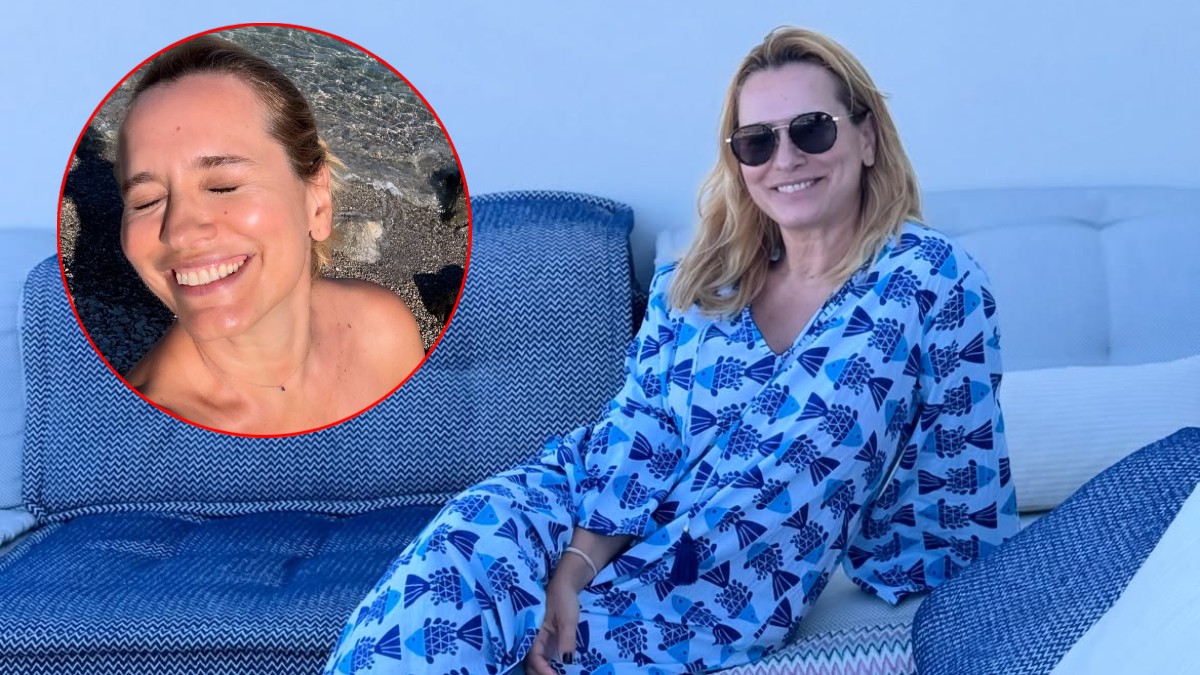 Andreea Esca, imagini în costum de baie