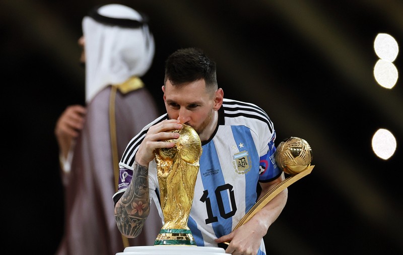 Lionel Messi a fost desemnat cel mai bun jucător al Cupei Mondiale din Qatar