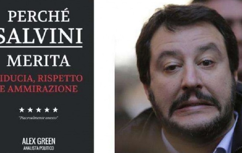 O carte despre Matteo Salvini, cu pagini goale, a devenit bestseller în Italia