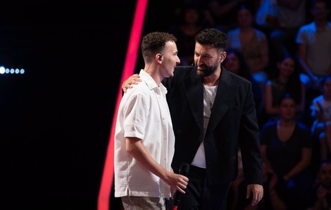 Smiley pe scana Vocea Romaniei