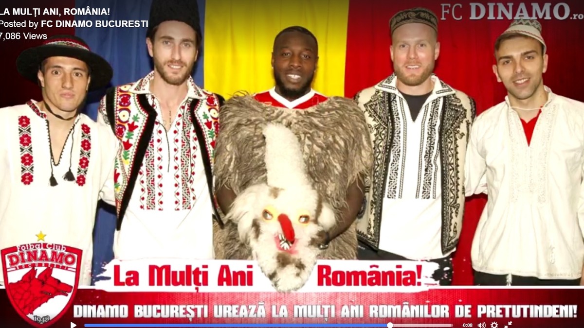 Străinii de la Dinamo au transmis mesaje de 1 decembrie