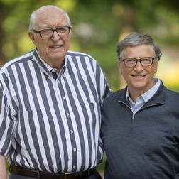 Bill Gates și tatăl lui