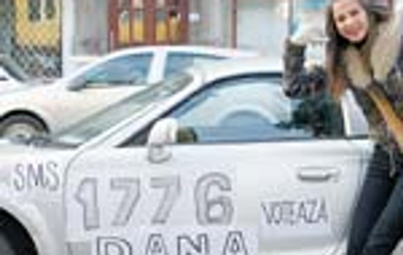 Dana Rogoz si-a pus masina 'la bataie'