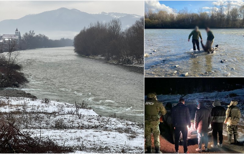 CEALALTĂ FAȚĂ A RĂZBOIULUI. Bărbații ucraineni din Bucovina și Transcarpatia caută soluții disperate pentru a fugi din țară prin râurile și pădurile de la graniță: „Ei se gândesc la copiii lor, nu la geopolitică”