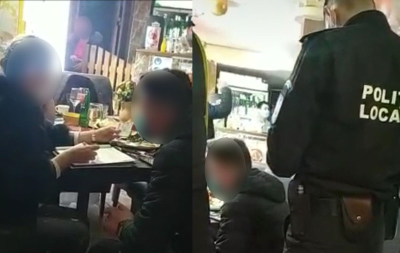 Invitații de la o petrecere din Constanța s-au ascuns de polițiști în bucătăria localului