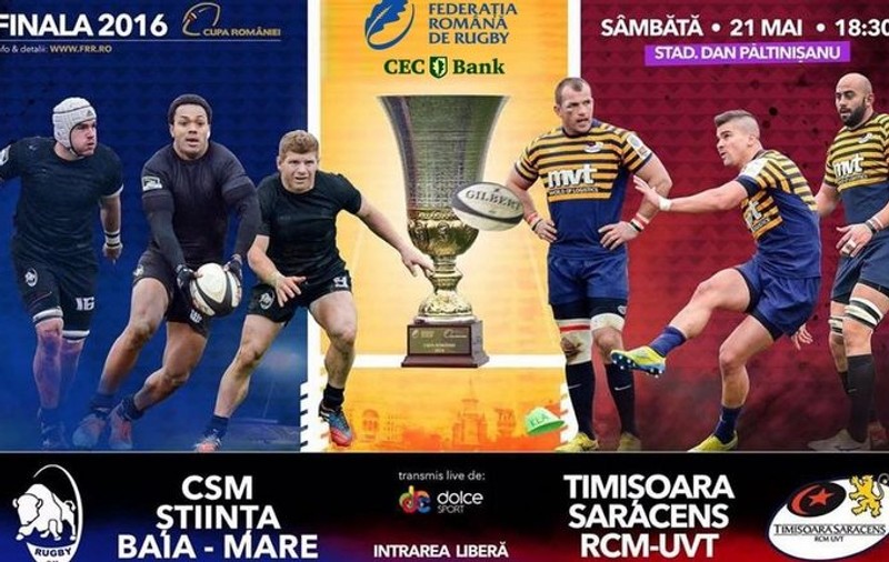 Timișoara Saracens a cucerit Cupa României la rugby