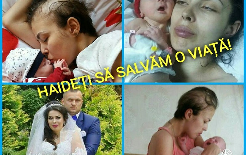 O femeie din Pitești a aflat că are cancer, chiar în ziua în care a născut. Are nevoie de 70.000 de euro și se pot face donații