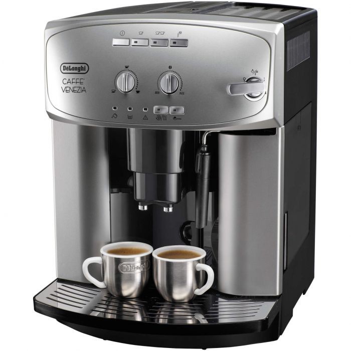 Espressor automat DeLonghi ESAM 2200 Caffe Venezia, 1450 W, 1.8 L, 15 bar, Argintiu
