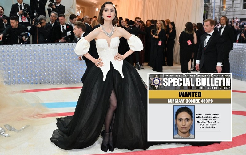 O româncă e căutată în Statele Unite, unde e acuzată că a furat verigheta actriței Lily Collins, vedeta din „Emily in Paris”