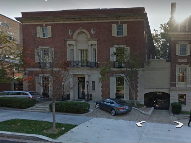 Vila din Washington a lui Jeff Bezos/Google Earth