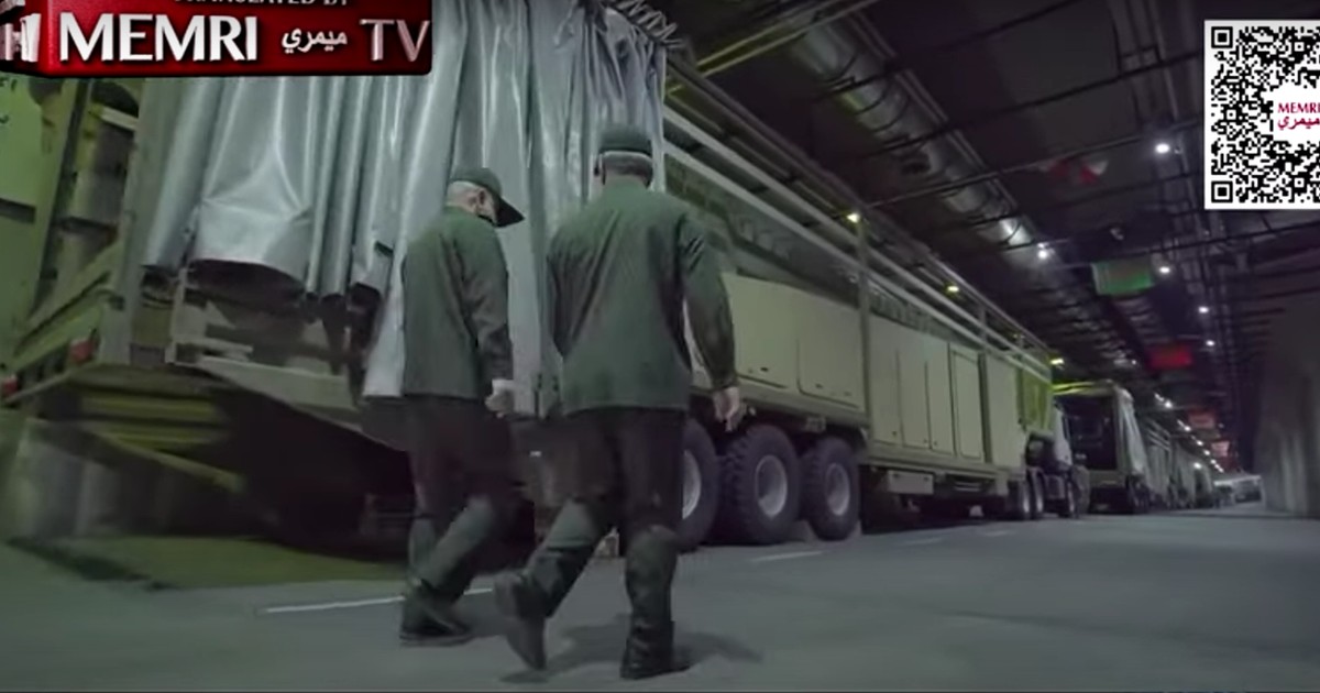 O nouă bază subterană prezentată de Iran