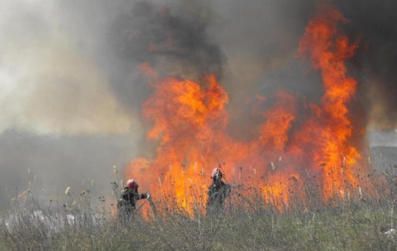 Atenţie şoferi! Incendiile de mirişte pot provoca accidente grave în lanţ 