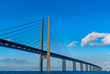 podul Øresund dintre Danemarca și Suedia