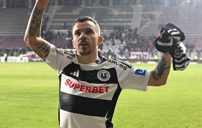 Universitatea Cluj câștigă la limită cu FC Argeș în prelungiri și revine în fruntea clasamentului, dar urmează Craiova - Dinamo