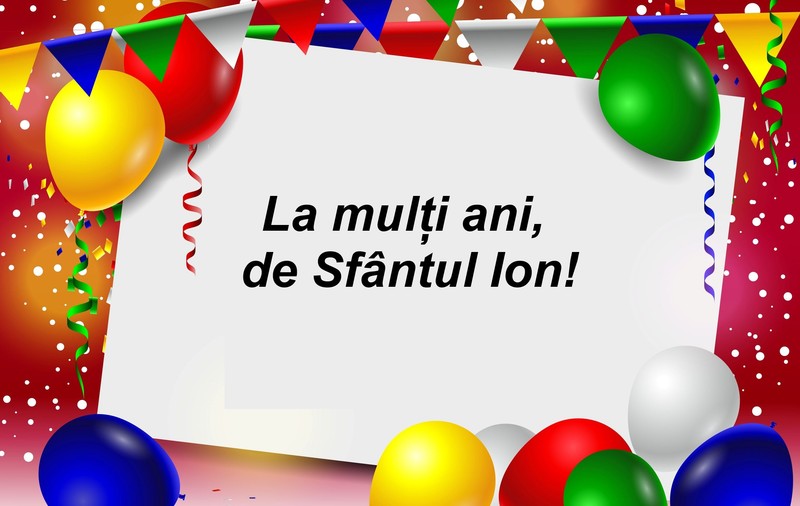 Mesaje de Sfântul Ion. Cele mai frumoase urări, SMS-uri, felicitări