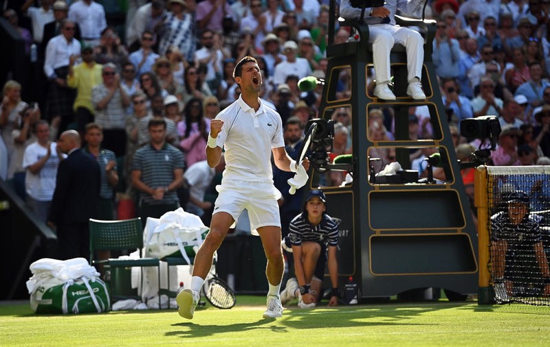 Novak Djokovic s-a calificat în finala turneului de Mare Şlem de la Wimbledon
