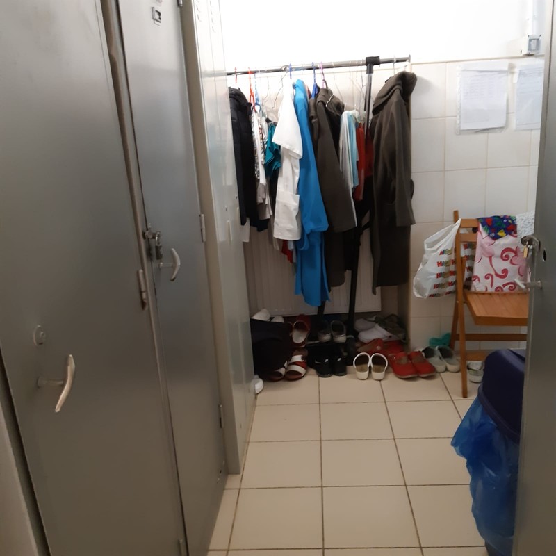 Vestiarul infirmierelor de la Grigore Alexandrescu