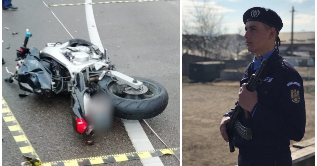 Accident motocicletă