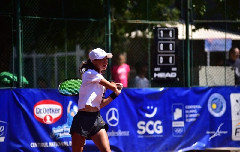 Maria Popa și Alexandru Coman, câștigători ai celei de opta ediții a Dr. Oetker Junior Trophy la tenis. Poveste specială a câștigătorului trofeului „Florența Mihai”